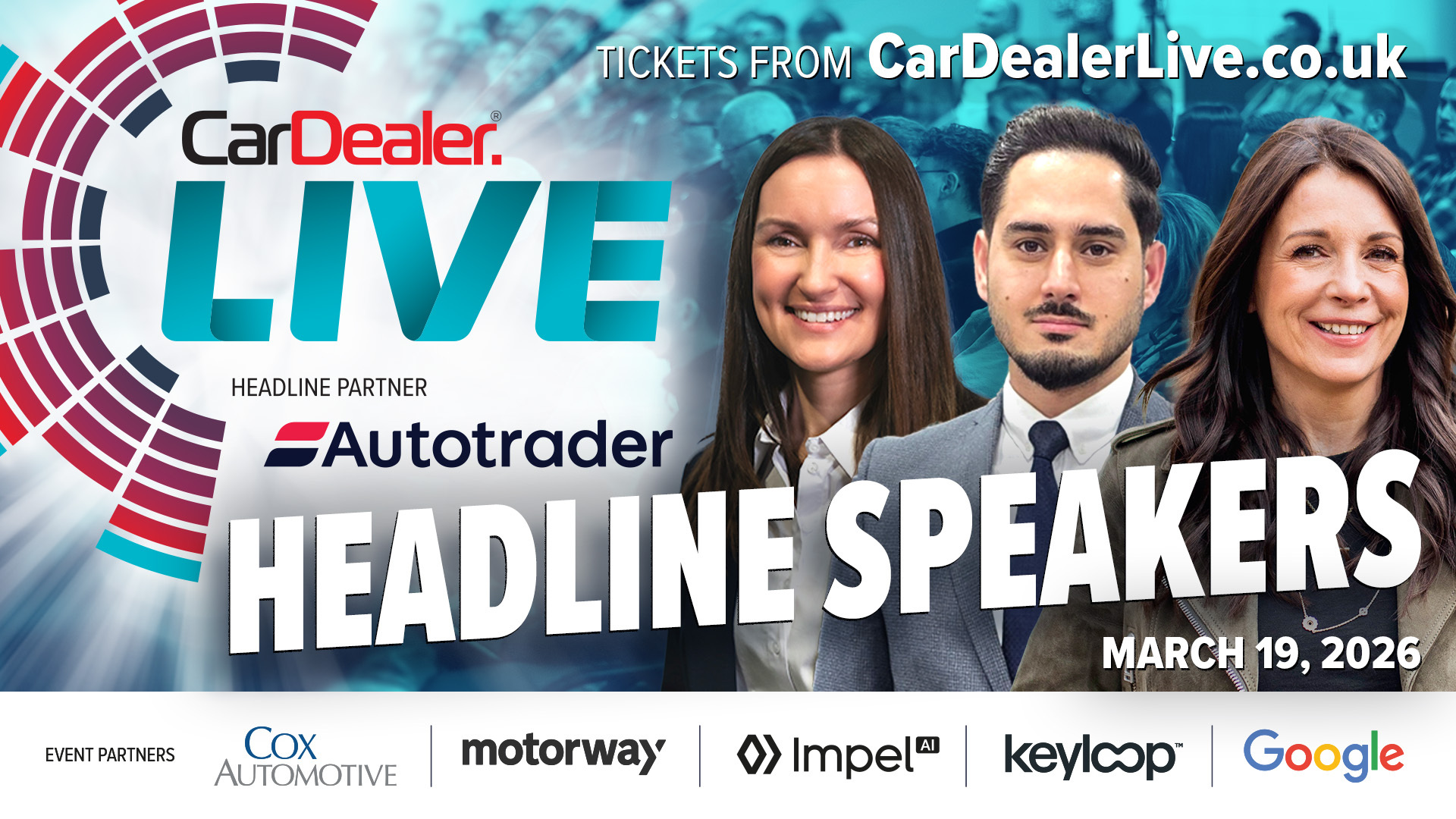 Car Dealer Live headline speakers 2026