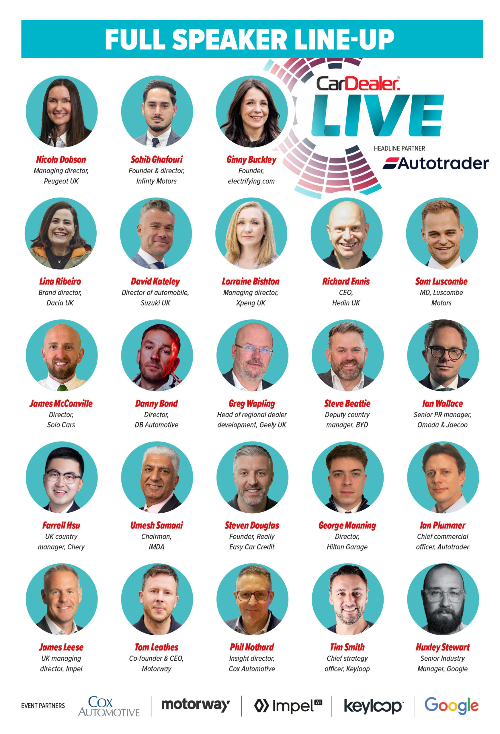 Car Dealer Live speakers