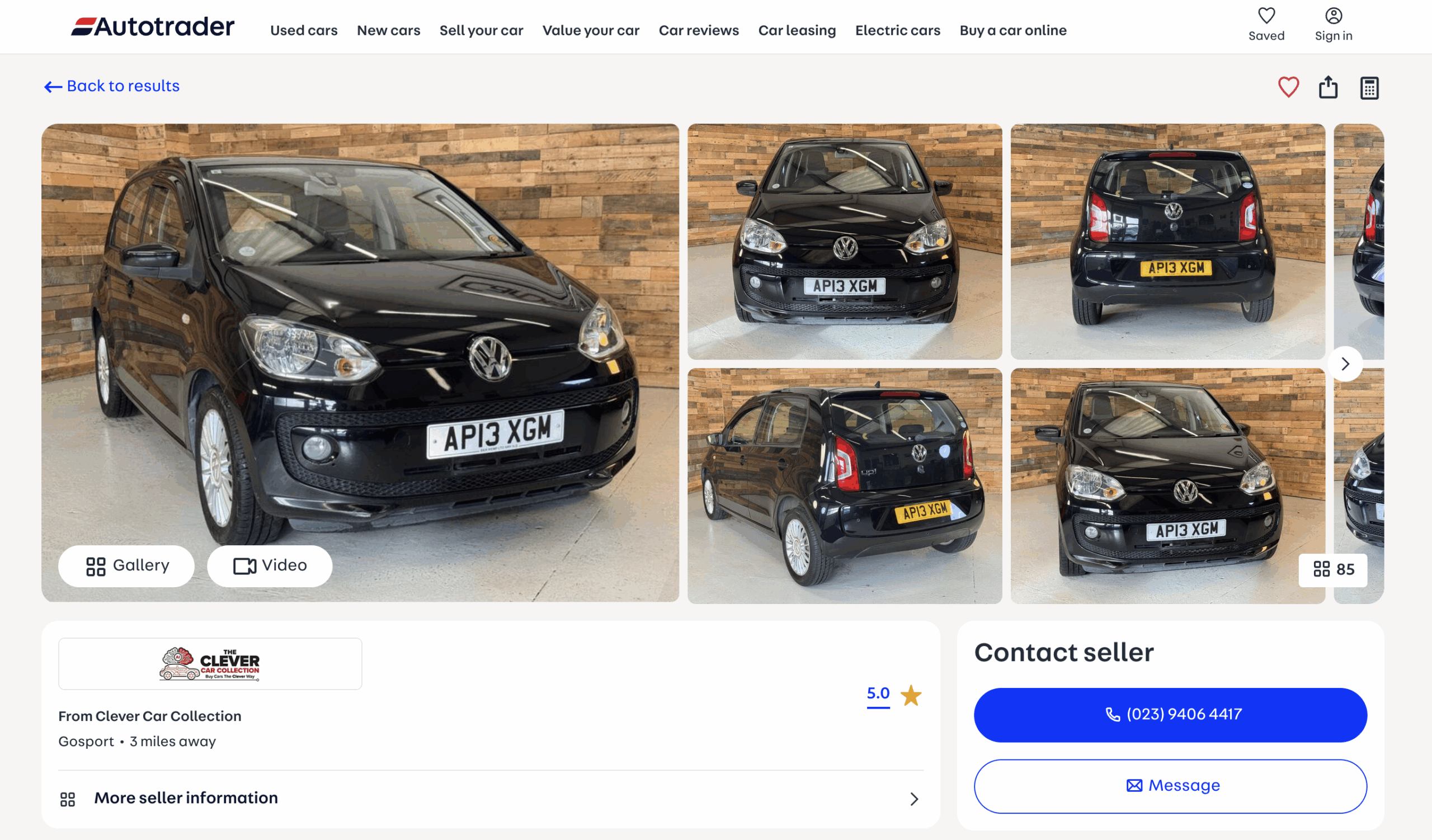 Autotrader screenshot CCC