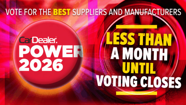 Less than a month until Car Dealer Power 2026 voting closes – get your nominations in now!