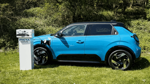 Chip, chip, hooray! Nissan uses new electric Micra's battery to cook up lunch