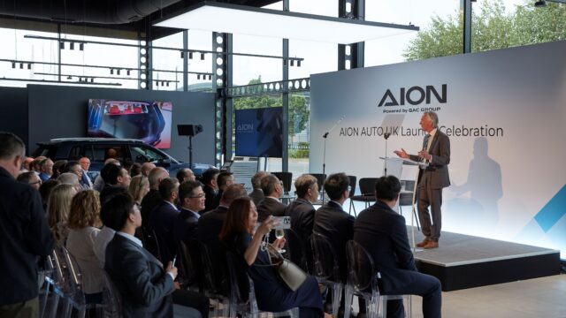 AION has opened nine dealerships in the UK for its new electric cars