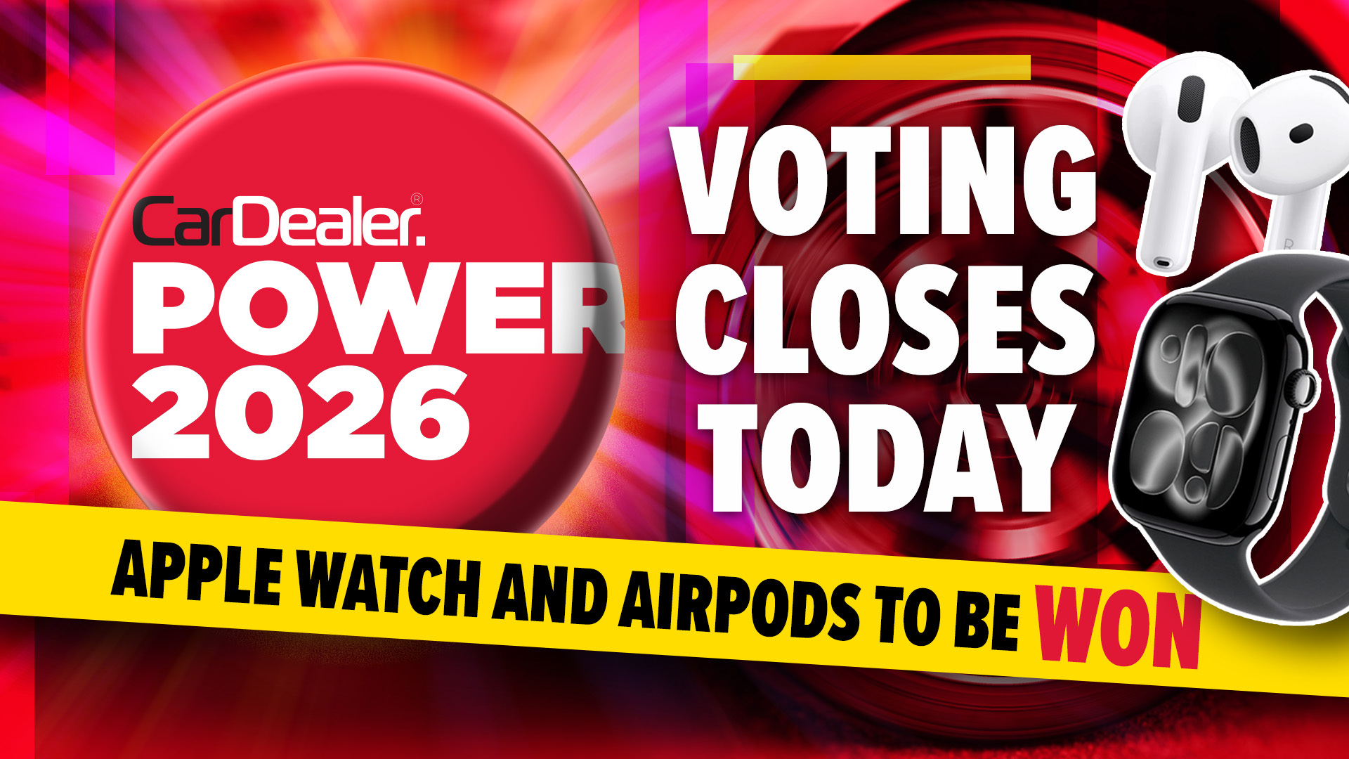 Voting for Car Dealer Power closes TODAY! Don't miss chance to win ...