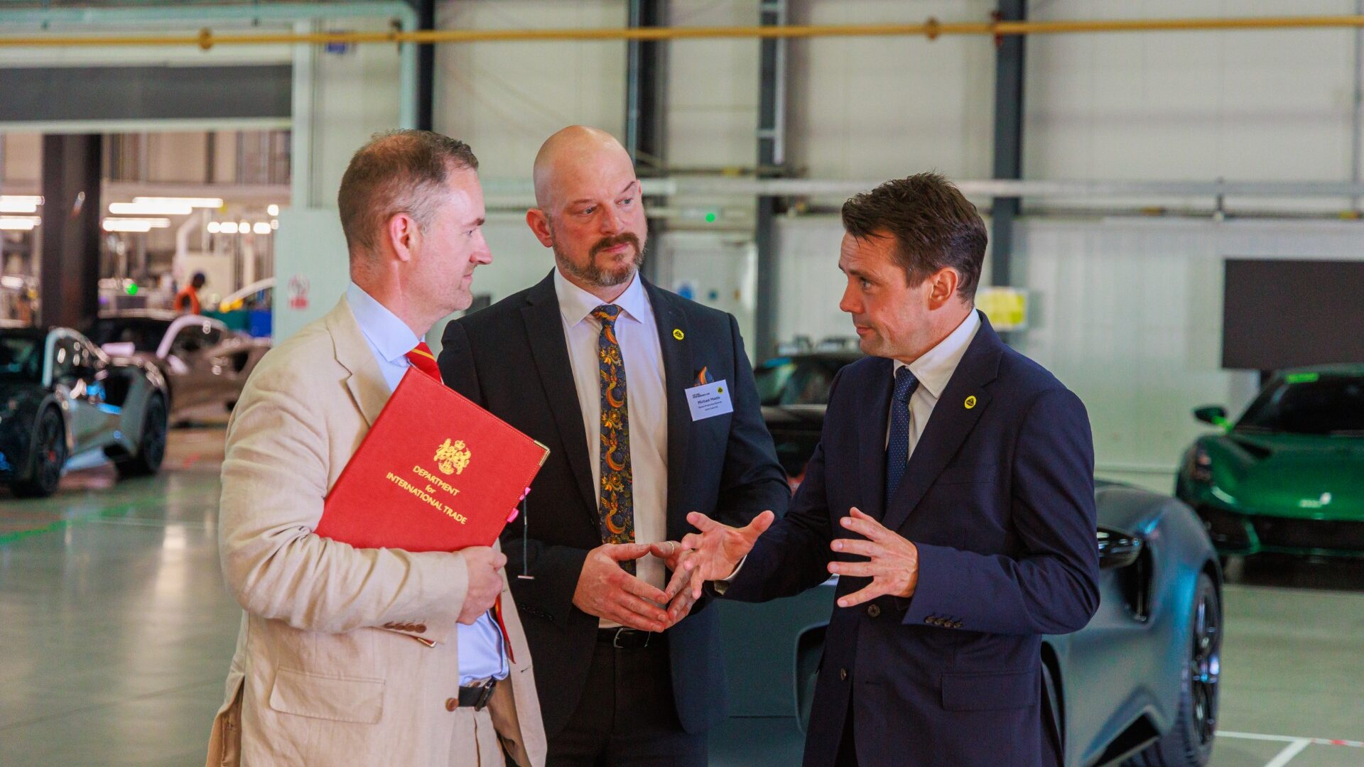 Lotus Cars Chris McDonald MP