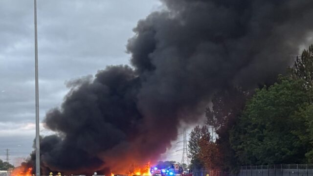 More than £900,000 worth of Jaecoo electric cars go up in flames