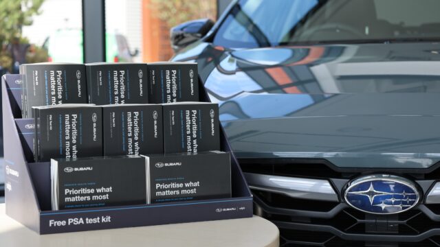 Subaru dealers' prostate cancer test