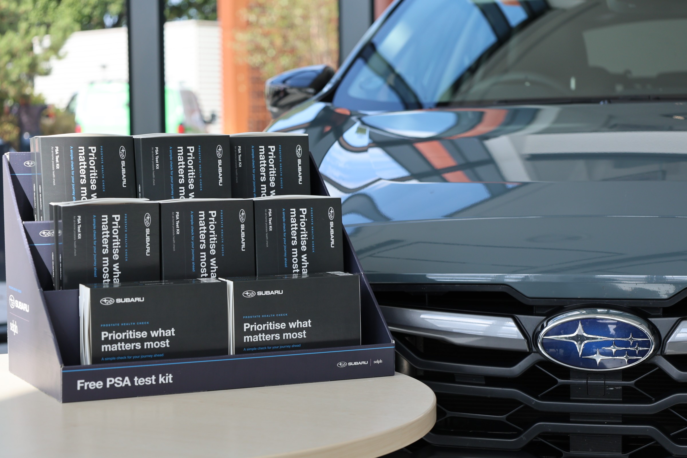 Subaru dealers to offer free prostate cancer PSA tests to men aged over 50