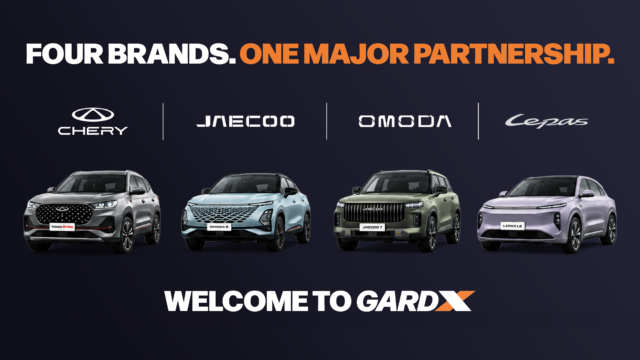 GardX becomes exclusive vehicle protection partner for Chery International UK
