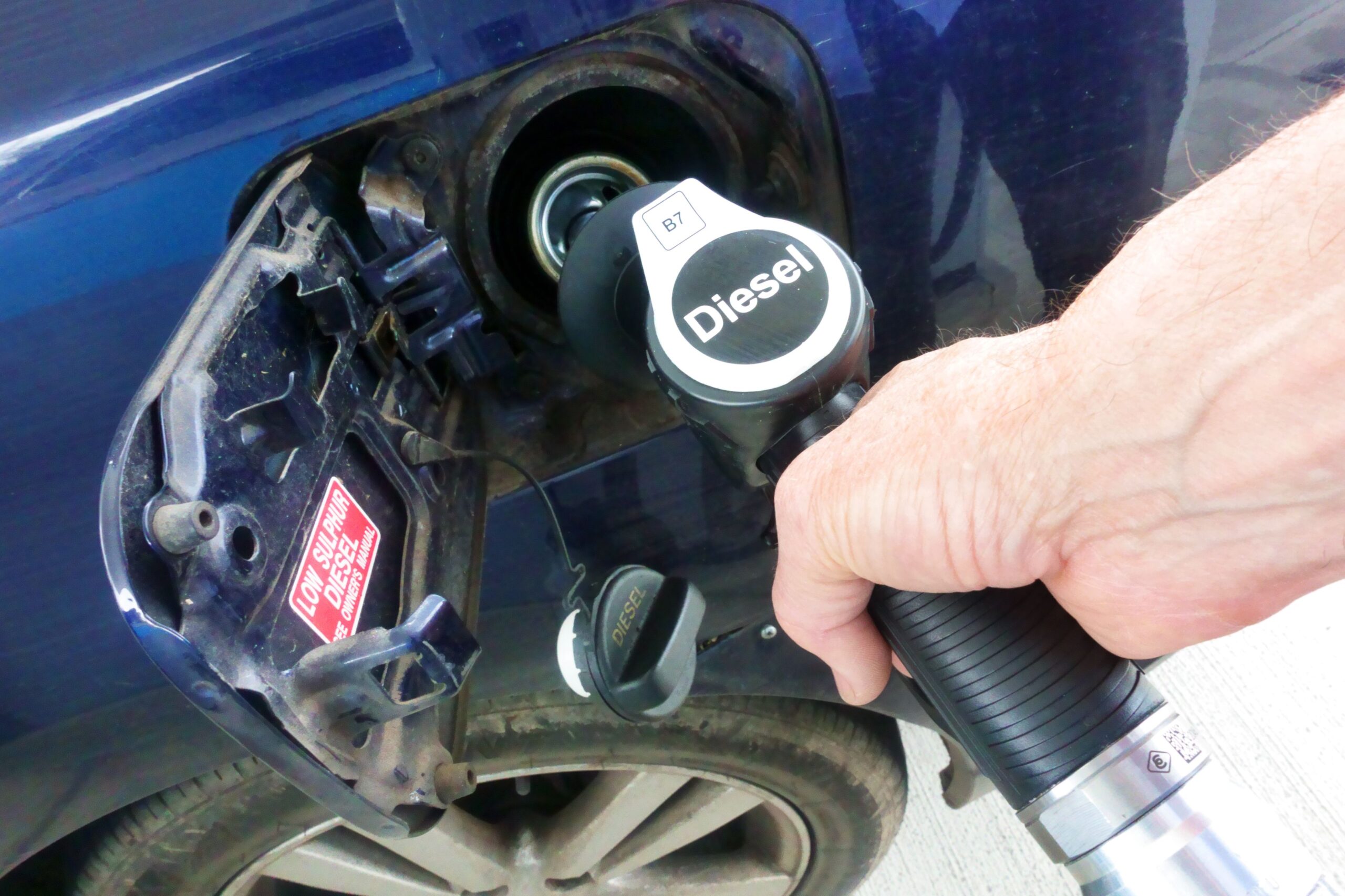 Searches for used diesel cars plummet as fuel price hits £2 per litre