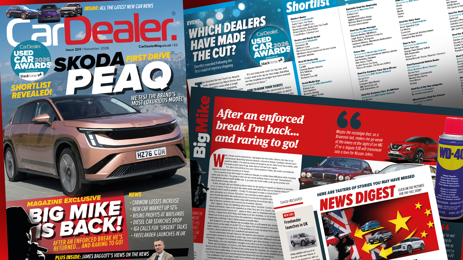Out now: Issue 224 – Big Mike is back! Plus Skoda Peaq, Used Car Awards and all the latest news