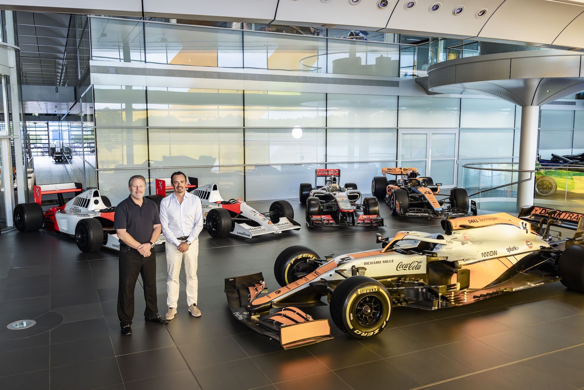 Tom Hartley Jnr entrusted by McLaren Racing to sell five historic Formula 1 cars