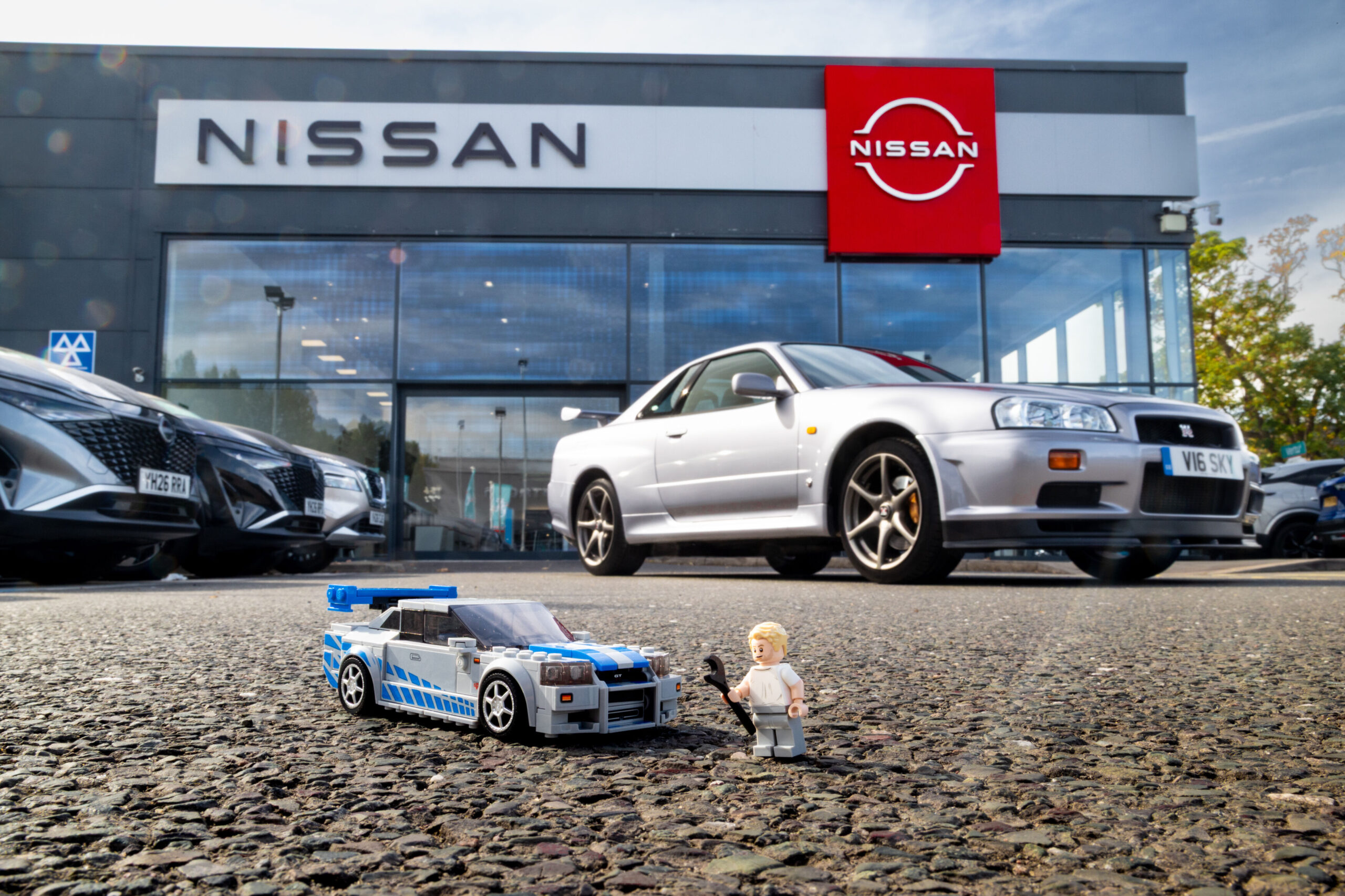 Nissan dealers use Lego Skyline giveaway to tempt customers in for winter checks